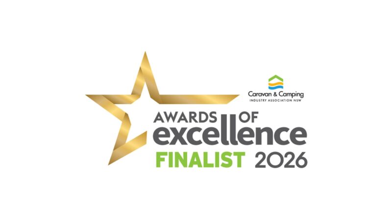 Caravan and Camping Industry Association NSW Awards of Excellence 2026 finalist